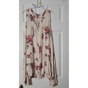 Free People Mini Dress Sleeveless Size Medium Has side Pockets